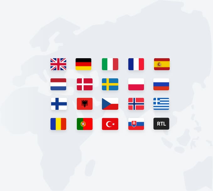Multi-lingual Support